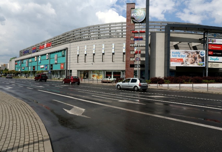 Koronawirus, Piotrków. Galeria Focus Mall w Piotrkowie...