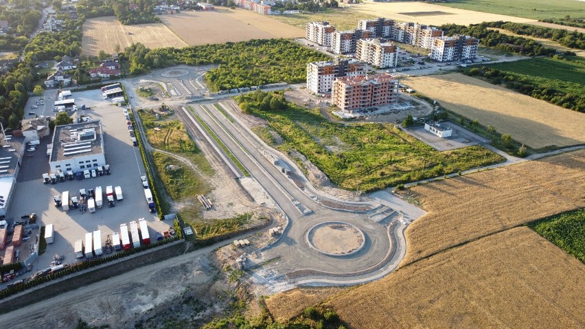Budowa przedłużenia Szlaku Bursztynowego w Kaliszu