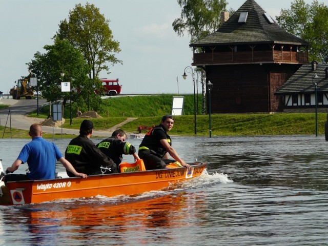 W maju 2010 r. powiat poddębicki nawiedziła powódź