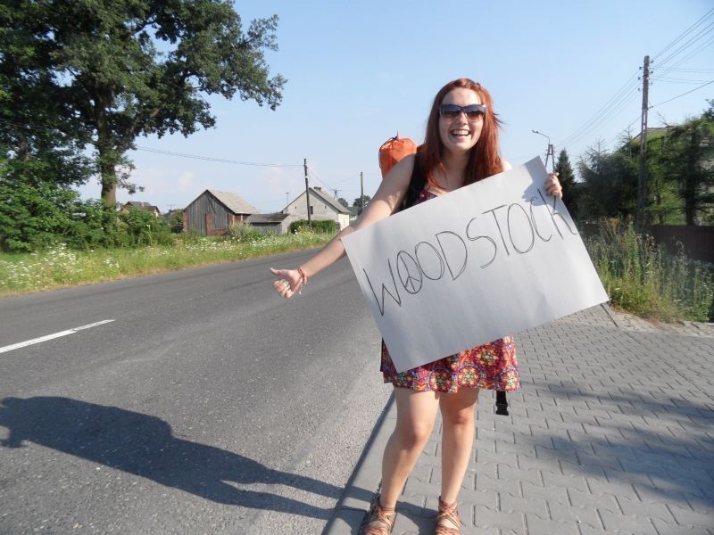 Jagoda z Piasku na Woodstock jedzie autostopem. A wy, jaki...