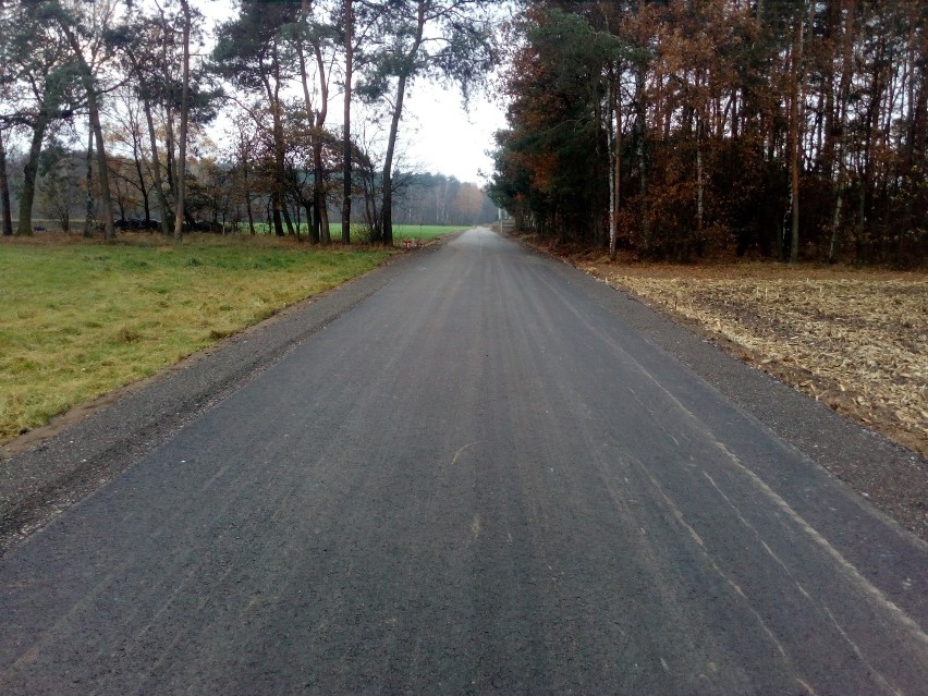 W gminie Gizałki zakończyła się przebudowa drogi w Orlinie Małej