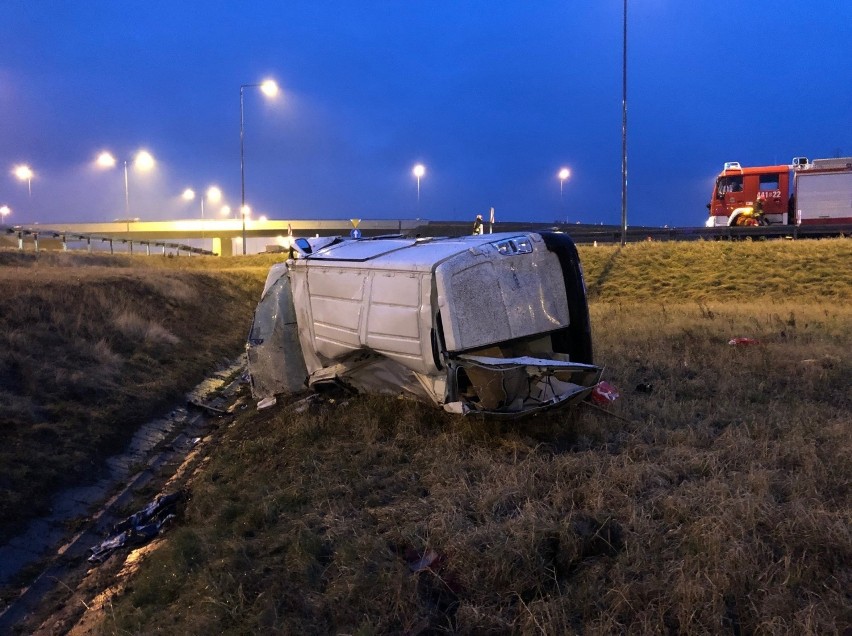 Dwa wypadki na opolskim odcinku autostrady A4