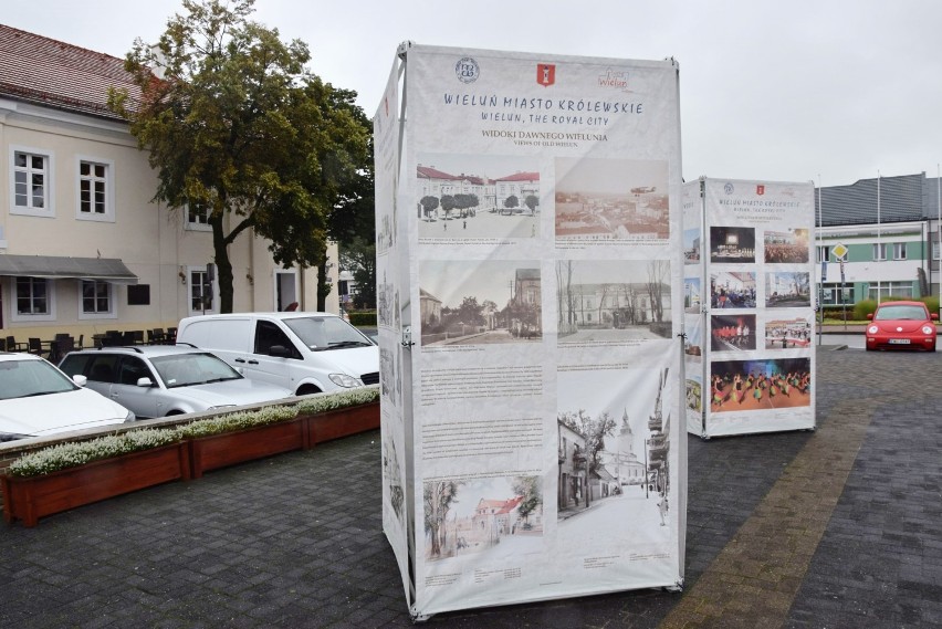 Na placu Legionów gości wystawa „Wieluń. Miasto królewskie” FOTO