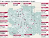 Fotoradary straży miejskiej w Łodzi w sierpniu [MAPA]