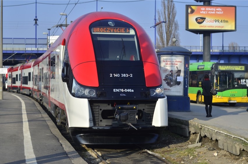 25.02.2014 poznan ww elf pociag dworzec letni pkp kolej...