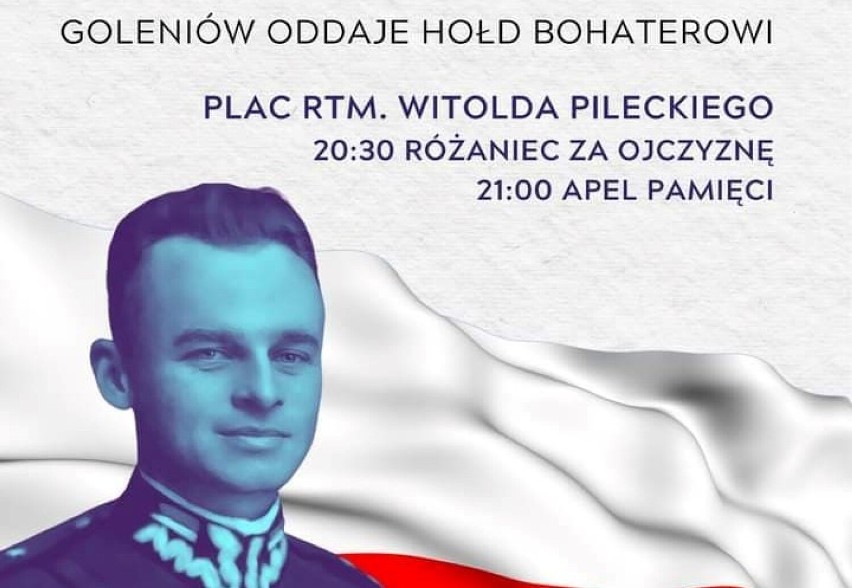 Goleniów w hołdzie rotmistrzowi Pileckiemu. Będzie apel pamięci