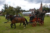 Lubcza. Zabytkowe sikawki konne i dzielni strażacy. W niedzielę emocjonujące zawody ochotników 