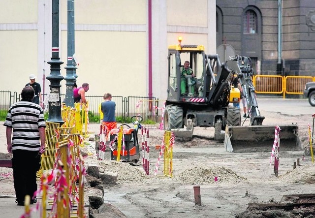 Remont placu Kościelnego ma zakończyć się we wrześniu