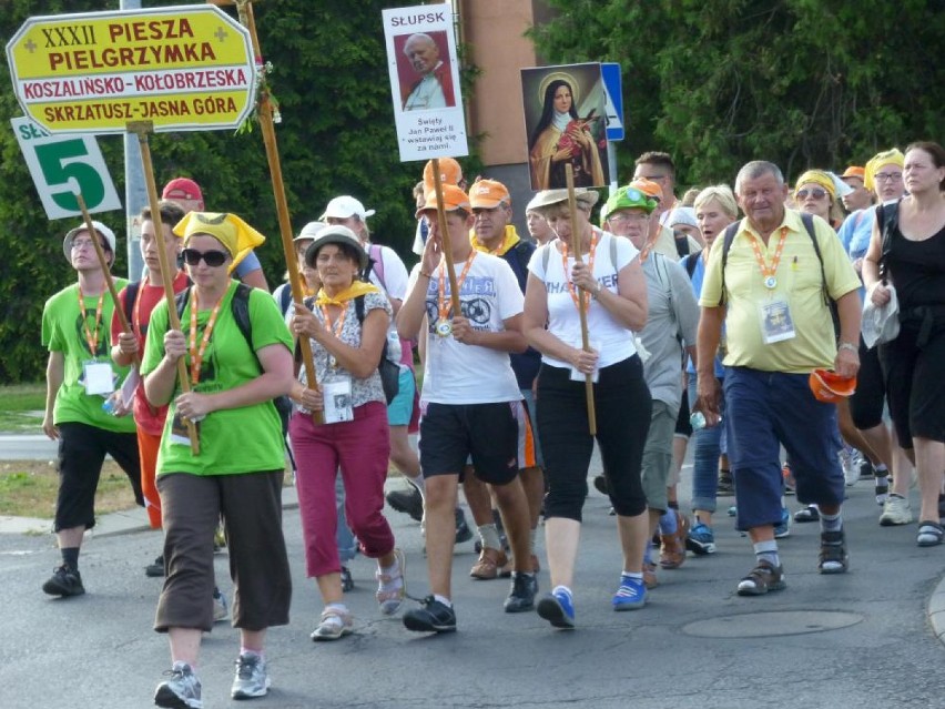 Pielgrzymi w Chodzieży: Przystanek w drodze na Jasną Górę...