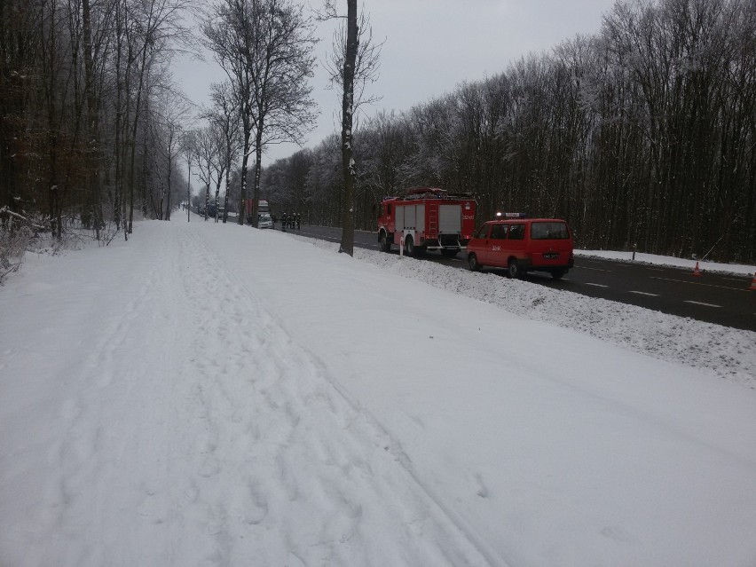 Do wypadku doszło na trasie Chełm-Lublin w miejscowości...