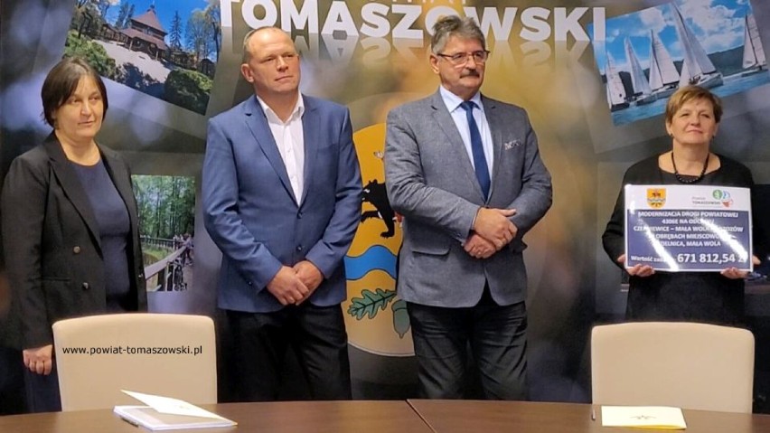 Rusza modernizacja drogi powiatowej na odcinku Czerniewice - Mała Wola - Brzozów. Jest umowa z wykonawcą