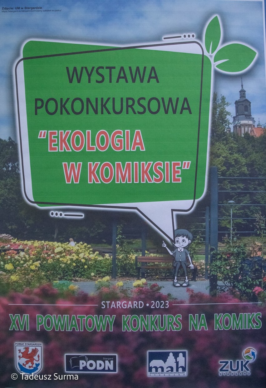 Wystawa pokonkursowa oraz podsumowanie na komiks pt. „Ekologia w komiksie”