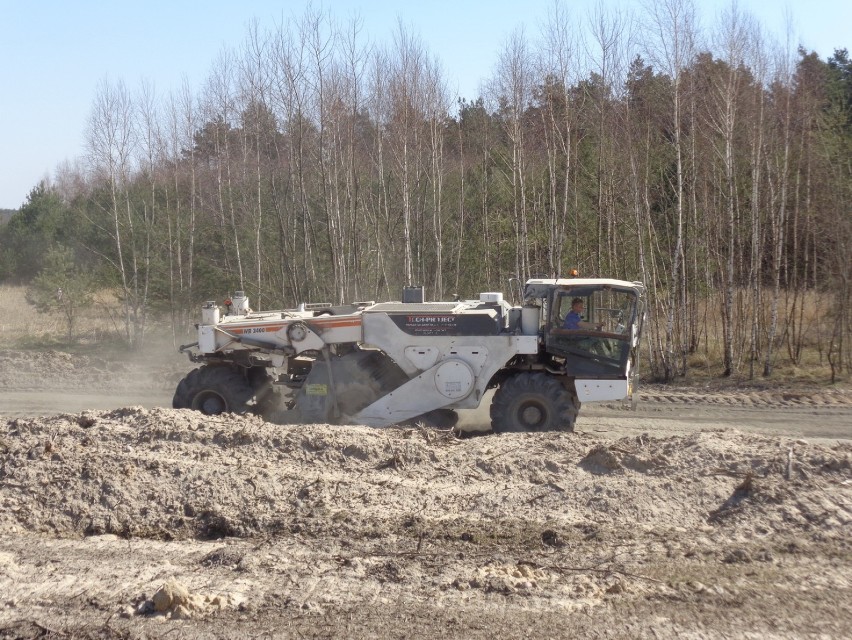 Budowa autostrady A1 Piotrków - Kamieńsk [kwiecień 2020]