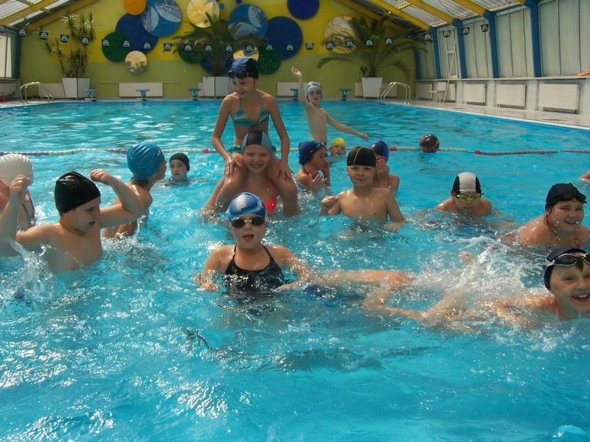 Promocja na basenie w Wodzisławiu