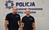 Po służbie śremscy policjanci zatrzymali pijanego i agresywnego kierowcę