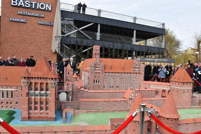 W Malborku powstała wielka minibudowla. Nowa miniatura zamku to nie tylko „zwykła” atrakcja turystyczna