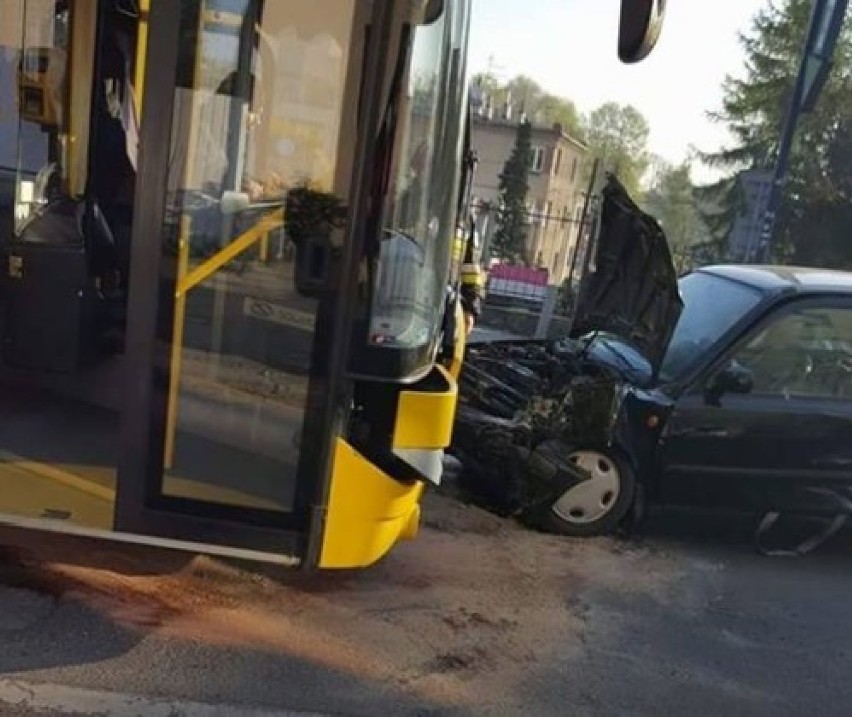 Wypadek w Katowicach Panewnikach