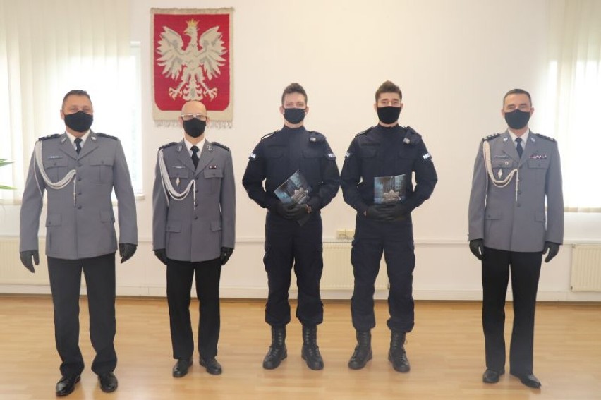Głogowska policja ma dwóch nowych funkcjonariuszy