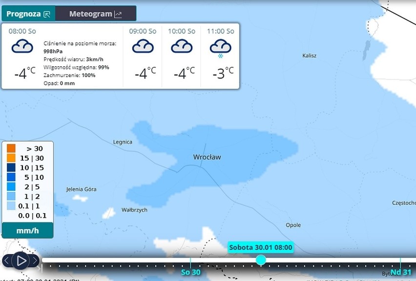 Zdaniem synoptyków największe opady śniegu pojawią się w...