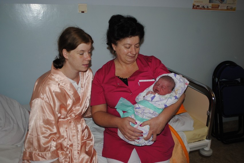 - Poród pierwszej tczewianki urodzonej w 2014 roku, Beatki...