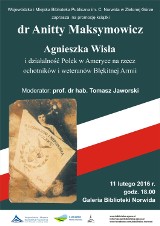 Promocja książki dr Anitty Maksymowicz w Bibliotece Norwida