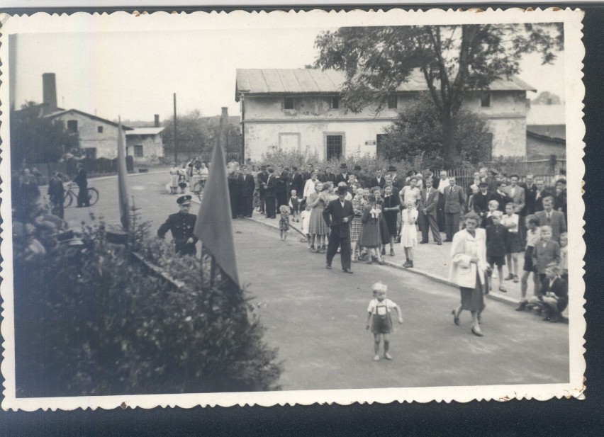 1946 rok - Świerklaniec ulica Główna