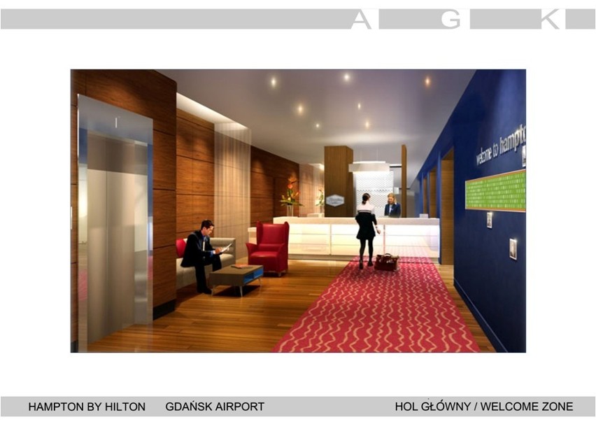 Przy lotnisku gdańskim powstanie Airport City i hotel Hampton by Hilton