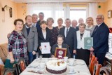 Zofia Mikulska świętowała w Żninie setne urodziny. Dostała medal marszałka [zdjęcia] 