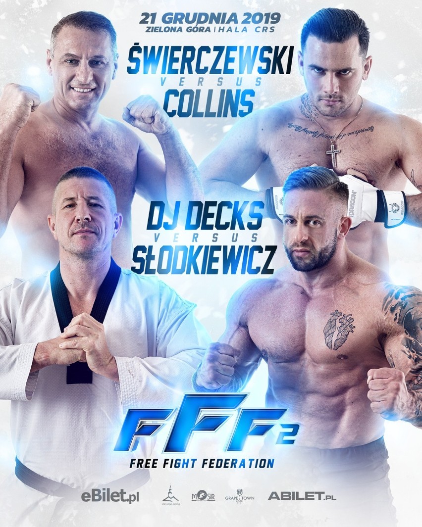 Free Fight Federation 2 już 21 grudnia w hali CRS w Zielonej...