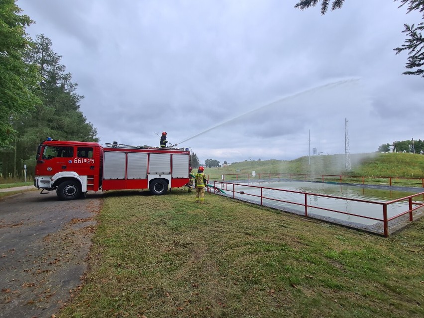 Złotowscy strażacy wciąż się szkolą w zakresie zadań ratowniczych