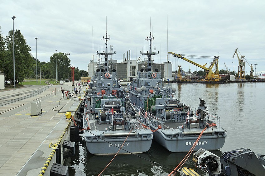 Gdynia: Zwiedzanie okrętów wojskowych z Polski i Estonii