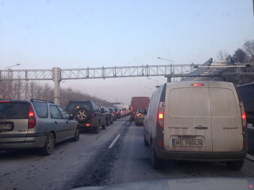 Katowice: Wypadek na A4. Jedna osoba ranna [ZDJĘCIA]