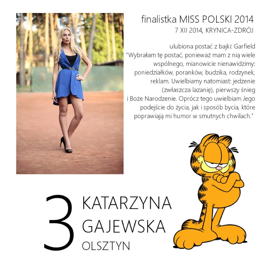 Miss Polski 2014. Czy finalistki lubią... bajki? [ZDJĘCIA]