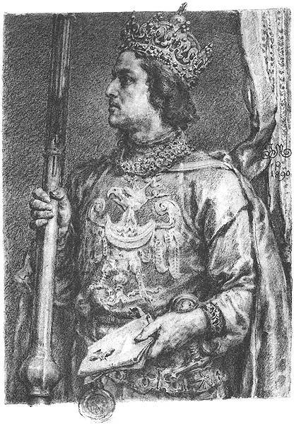 1295 – Przemysł II został koronowany w Gnieźnie na króla...