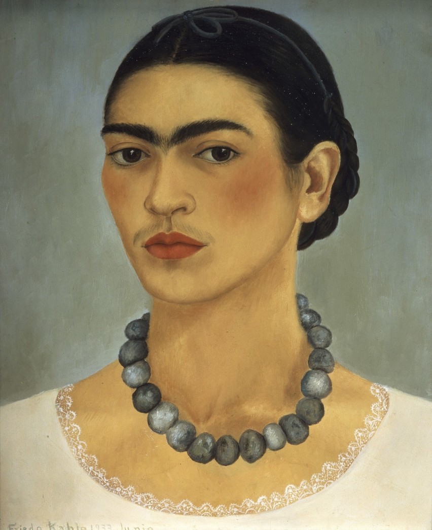 Frida Kahlo, Autoportret z naszyjnikiem