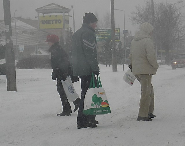 Tyle śniegu nasypało w Brodnicy w 2010 r.