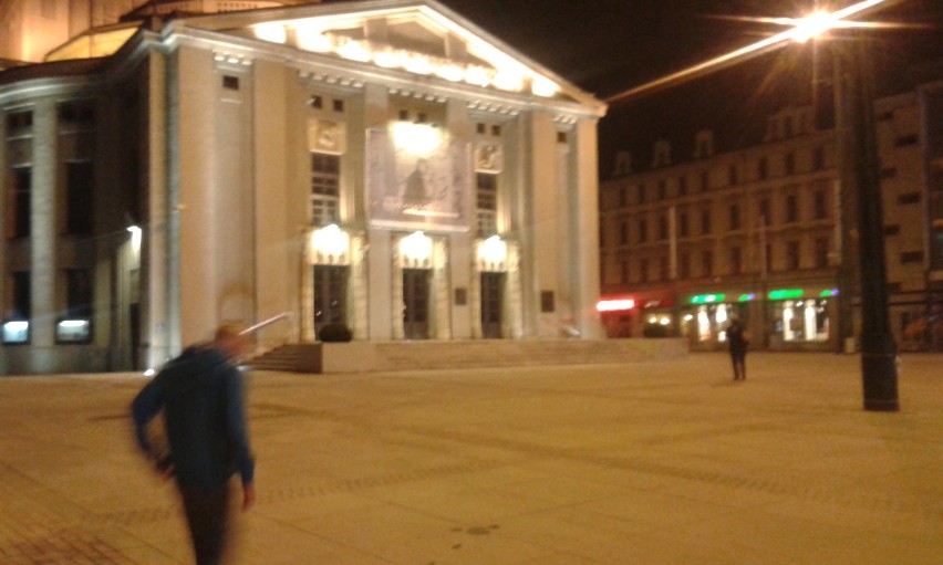 Przebudowa centrum Katowic - plac Teatralny