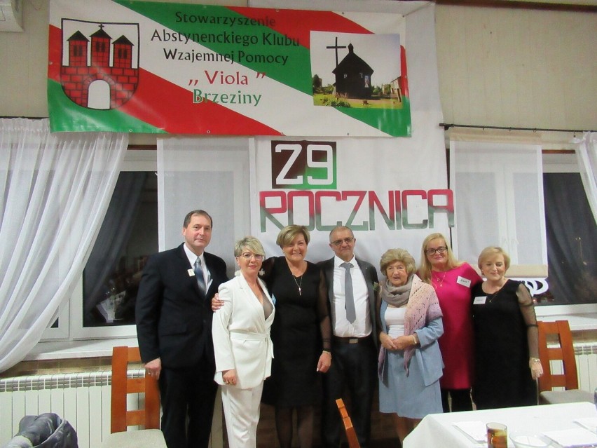 Bal w 29. rocznicę istnienia Abstynenckiego Klubu Wzajemnej Pomocy „Viola” w Brzezinach