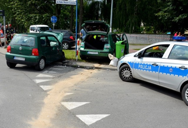 Wypadek w Starogardzie: Jedna osoba ranna