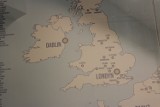 Stolica Irlandii to Dablin – wynika z mapy na dworcu PKS