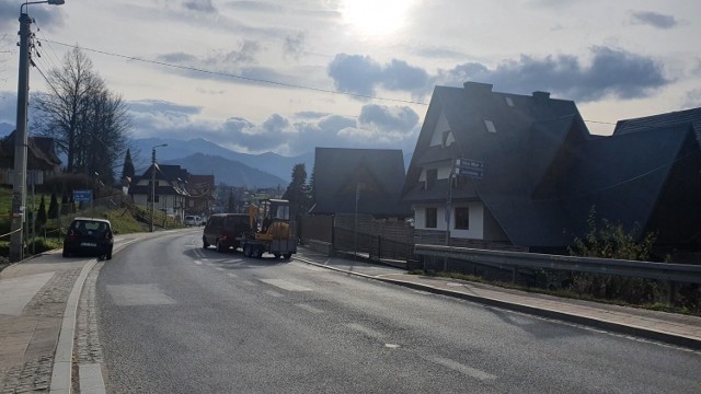 Droga przez Olczę w Zakopanem będzie remontowana w 2023 roku