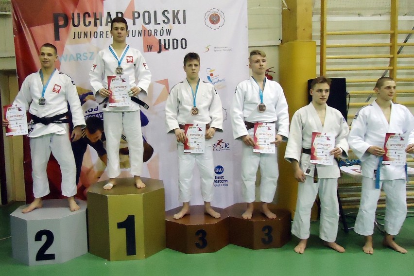 Judo: wszyscy pilscy juniorzy wrócili z zawodów Pucharu Polski z medalami!