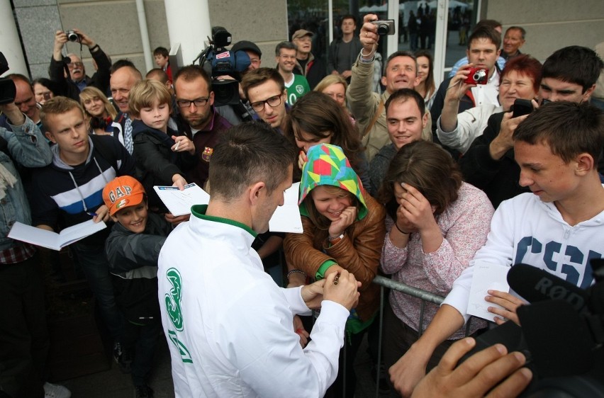 Sopot: Powitanie reprezentacji Irlandii na Placu Przyjaciół Sopotu. Zobaczcie zdjęcia i film