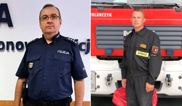 O krok od tragedii. Policjant i strażak uratowali życie tonącego 66-latka