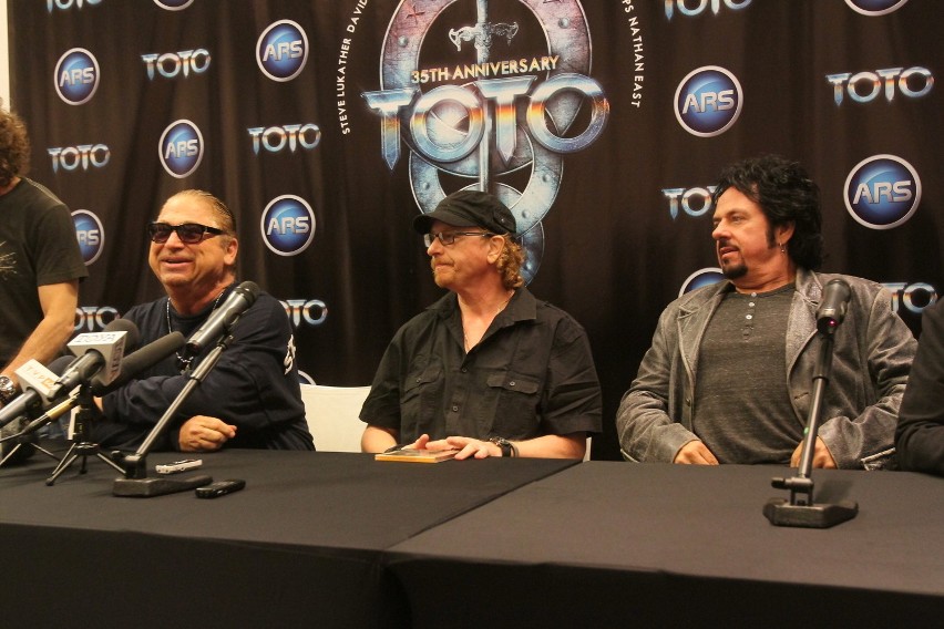 Zespół Toto jest już gotowy do wtorkowego koncertu