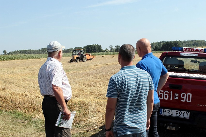 Przedstawiciele służb sprawdzili, jak rolnicy przygotowali się do żniw