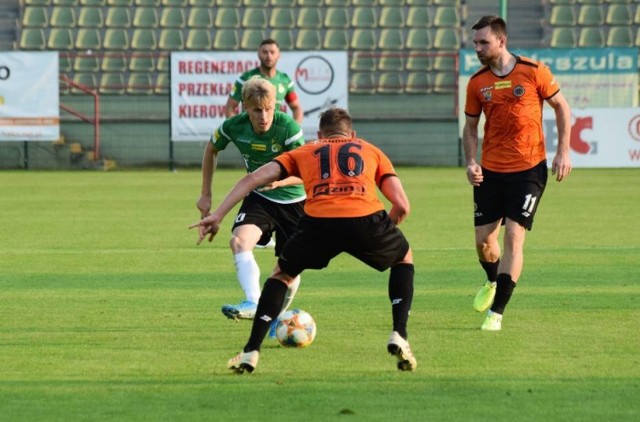 Już czwartego gola w tym sezonie Fortuna 1. Ligi zdobył najskuteczniejszy w szeregach GKS - Mateusz Marzec