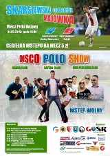 Majówka w Skarszewach: Disco polo i piłka nożna