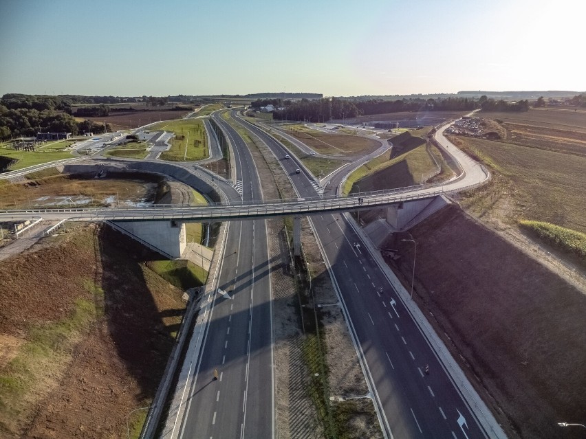Droga ekspresowa S7 między Miechowem a granicą województwa już otwarta