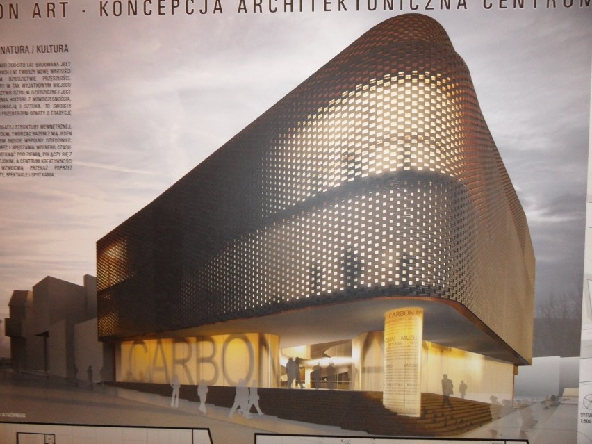Centrum Kultury w Zabrzu Carbon Art. Zwycięska koncepcja...